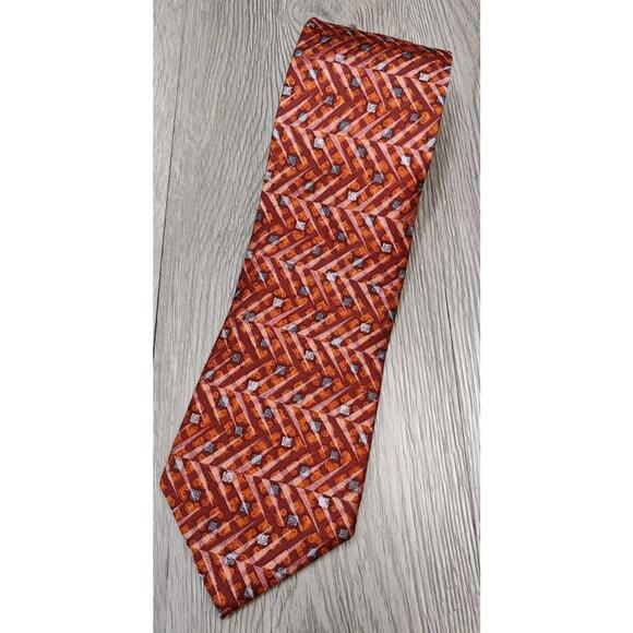 Ermenegildo Zegna Men's TIE 100% Silk Made in Italy Necktie - Picture 1 of 8
